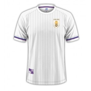 Fotbalové Dres Uruguay Venkovní Oblečení Copa America 2024 Krátký Rukáv